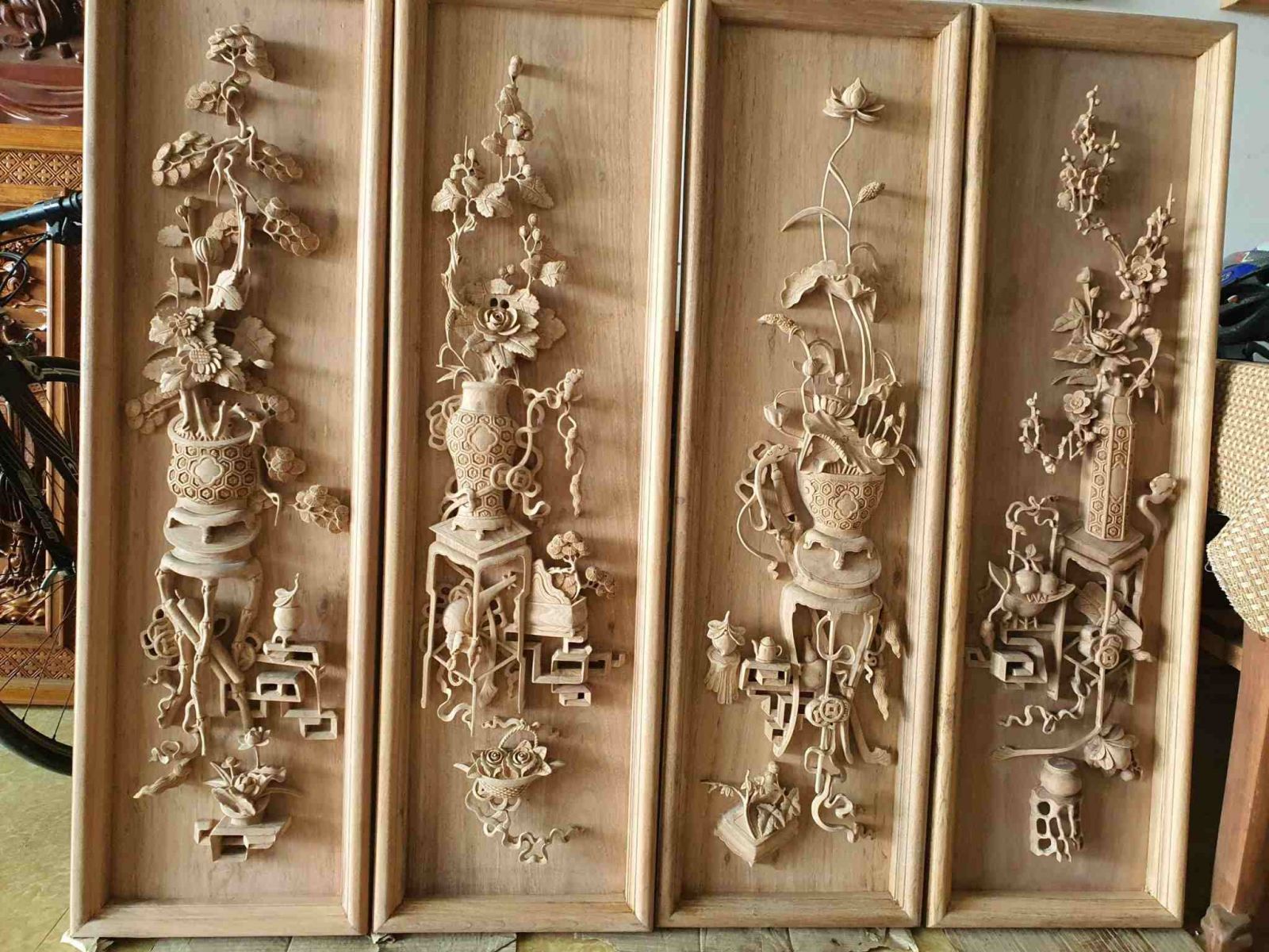 Tranh Tứ Bình Tranh Tứ Bình